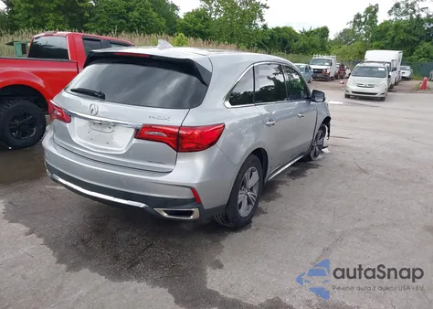 2020 Acura Mdx Standard из США, поврежденный, VIN 5J8YD4H30LL051645